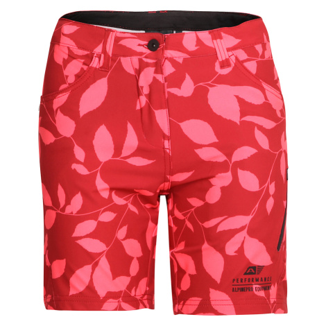 Women's softshell shorts ALPINE PRO MORCA diva pink variant pb