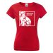 Dámské tričko pre milovníkov zvierat - Anglický buldog 2