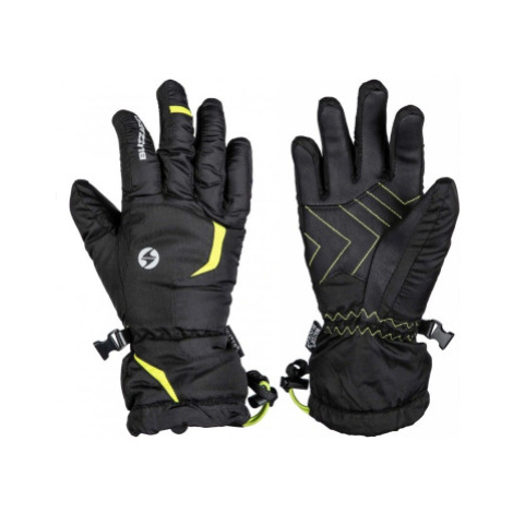 Juniorské lyžiarske rukavice BLIZZARD Reflex junior ski gloves, black green