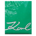 Karl Lagerfeld Taška cez rameno  zelená / strieborná