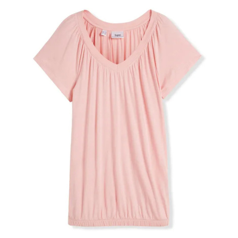 Tričko z viskózového mixu bonprix