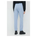 Bavlnené tepláky Calvin Klein Jeans dámske, jednofarebné