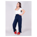 Yoclub Woman's Pants USD-0014K-1800 Navy Blue