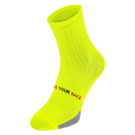 Cyklistické ponožky R2 Endurance Farba: žltá/čierna /