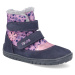 Barefoot detské zimné topánky Fare Bare - B5441252+B5541252 fialové