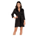 Bathrobe Anette Black Black