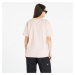 Tričko Karl Kani Small Signature Pinstripe Os Tee Dusty Rose/ White