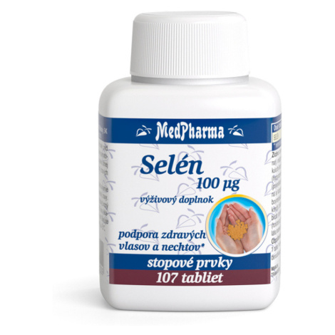 MEDPHARMA Selén 100 mcg 107 tabliet