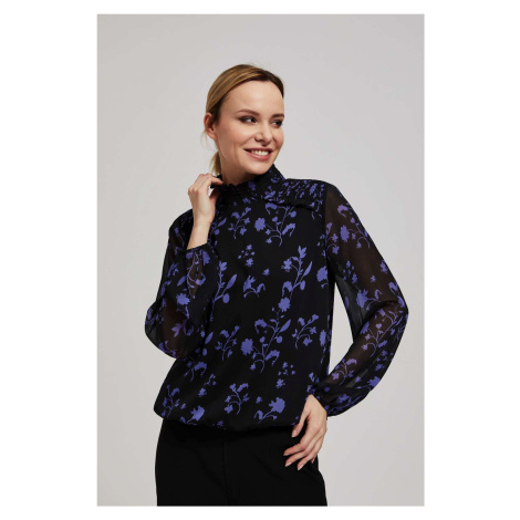 Shirt with floral pattern Moodo