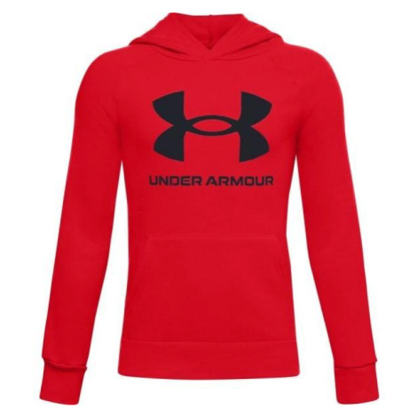Under Armour RIVAL FLEECE HOODIE-RED