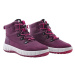 Detské zimné topánky Reima fialová farba