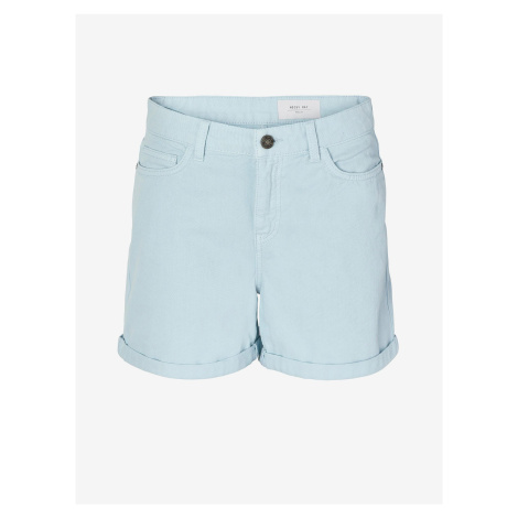 Light blue denim shorts Noisy May Smiley - Women