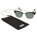 Crete sunglasses with chain black/green