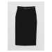 LC Waikiki Women's Standard Fit Belt Waist Skirt