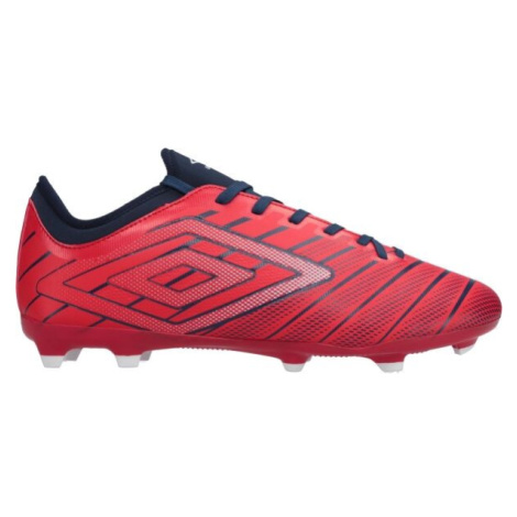 Umbro VELOCITA ELIXIR CLUB FG Pánske kopačky, červená, veľkosť 45.5