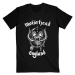 Motörhead Tričko England Unisex Black