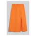 SUKŇA GANT REL MIDI LINEN BLEND SKIRT oranžová