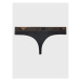 Emporio Armani Underwear Súprava 2 kusov stringových nohavičiek 163333 2F225 19421 Čierna