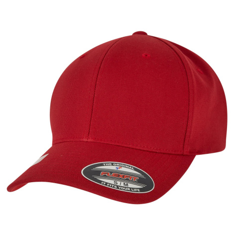 Wooly Combed Waterrepellent Red Cap