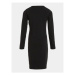 Calvin Klein Jeans Každodenné šaty IG0IG02233 Čierna Slim Fit