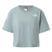 The North Face W Cropped Sd Tee - Dámske - Tričko The North Face - Sivé - NF0A4SYC0LK