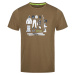 Kilpi TORNES-M Pánske funkčné tričko SM0305KI Tmavo zelená