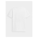 Pánske tričko H4L22-TSM013-10S biele - 4F