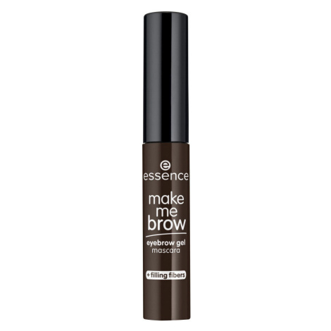 Essence  Make Me Brow Eyebrow Gel Mascara - 06 Ebony Brows  Líčenie obočia Hnedá