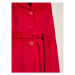 TWINSET Vlnený kabát 202TP2053 Ružová Regular Fit