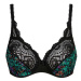 Čipková podprsenka s kosticou PLAYTEX FLOWER ELEGANCE UNDERWIRED BRA - PLAYTEX - čierna