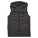 Jack & Jones  JJEHERO BODYWARMER HOOD NOOS JNR  Bundy Čierna