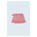 Dievčenská bavlnená sukňa Mayoral ružová farba, mini, rovný strih