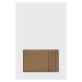 Kožené puzdro na karty Tory Burch dámsky, hnedá farba