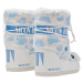 Juniorské vysoké zimné topánky MOON BOOT MB ICON YETI FAUX FUR-JR-AF19 WHITE LIGHT BLUE