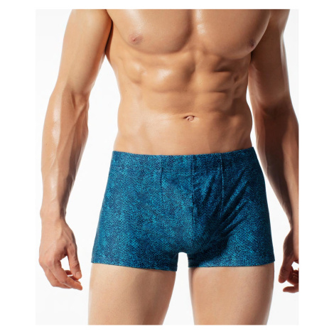 Men's quick-drying ATLANTIC swimsuit boxers - turquoise