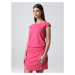 Loap Bluska Dámske letné šaty CLW2284 ružová