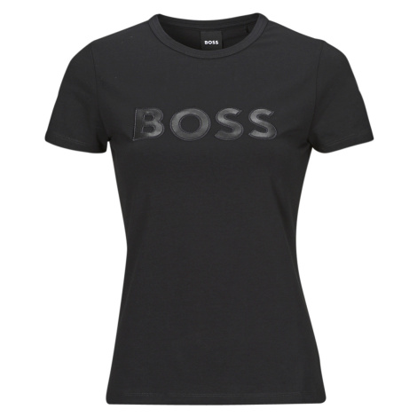 BOSS  Eventsa4  Tričká s krátkym rukávom Čierna Hugo Boss