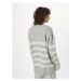 Dorothy Perkins Oversize sveter  sivá melírovaná / biela