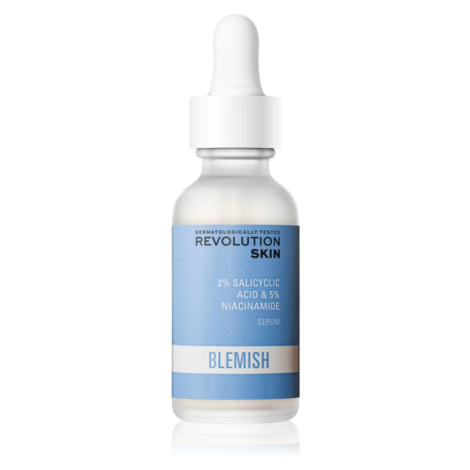 Revolution Skincare Blemish 2% Salicylic Acid & 5% Niacinamide upokojujúce sérum pre problematic