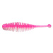 Berkley gumová nástraha powerbait power naiad pink white - 3 cm 12 ks