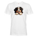 Pánské tričko Bernský salašnický pes - tričko pre milovníkov psov