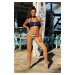 Saba M-701 Navy-Orange Swimsuit