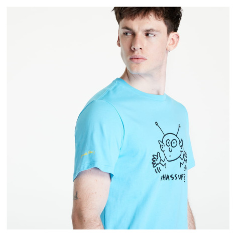 Converse x Keith Haring Alien T-Shirt Modré