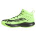 adidas CROSS EM UP 5 K WIDE Chlapčenská basketbalová obuv, zelená, veľkosť 36