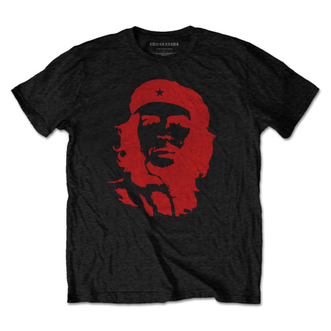 Che-Guevara tričko Red on Black Čierna