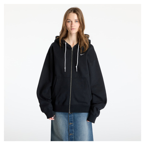Mikina Nike Solo Swoosh Full-Zip Hoodie UNISEX Black/ White M