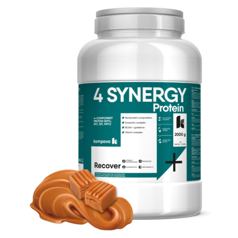 Kompava 4 SYNERGY Protein 2000 g/66 dávok, slaný karamel