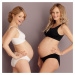 Bezšvový tehotenský top 5100 White - Anita Maternity