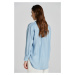 KOŠEĽA GANT RELAXED SILK SHIRT DOVE BLUE