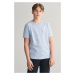 TRIČKO GANT TONAL AS SS T-SHIRT FRESH BLUE